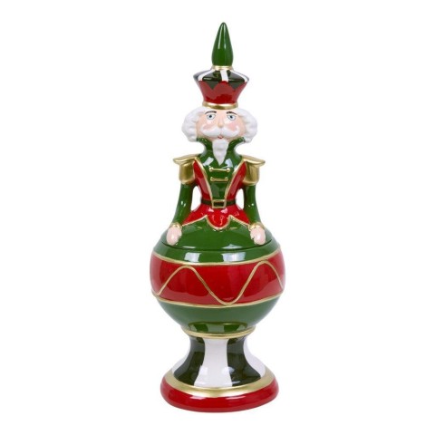 SCHIACCIANOCI CONTENITORE CERAMICA CM.14x14x37,5